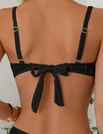 Costum de baie SHEIN, negru