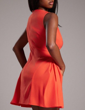 Rochie scurta SHEIN, portocaliu