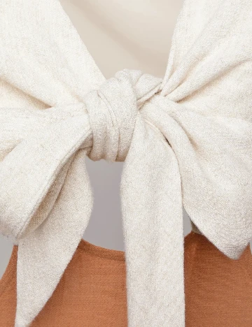 Rochie lunga SHEIN, bej/portocaliu