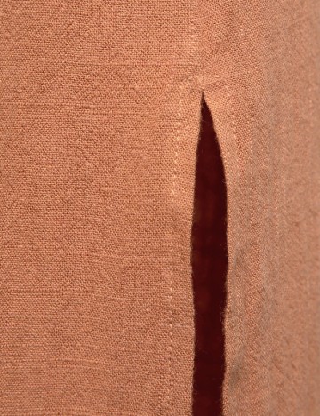 Rochie lunga SHEIN, bej/portocaliu