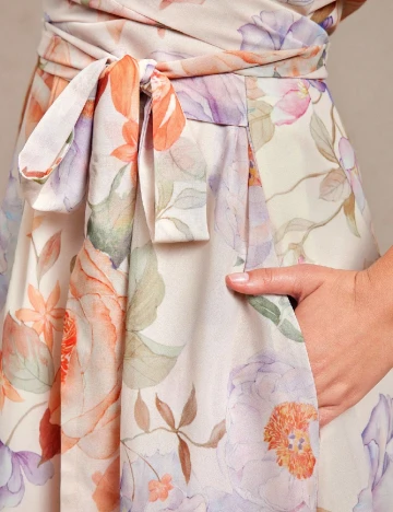 Rochie lunga SHEIN, floral print