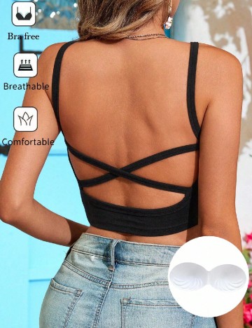 Set bustiere 3 bucati SHEIN, mix culori