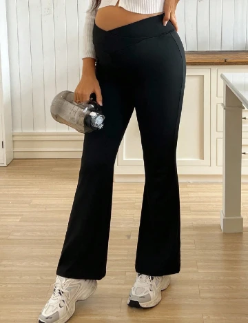 Pantaloni SHEIN Maternity, negru