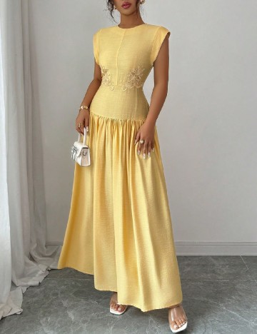 
						Rochie lunga SHEIN, galben