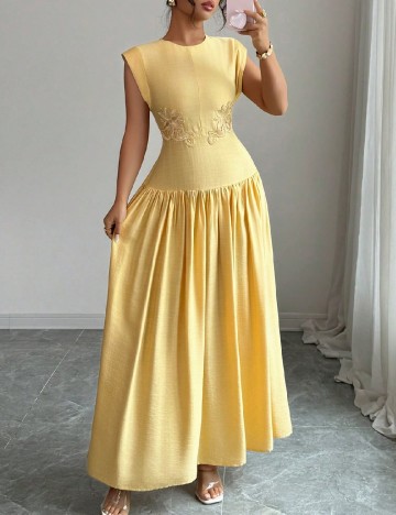 Rochie lunga SHEIN, galben