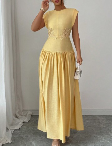 Rochie lunga SHEIN, galben