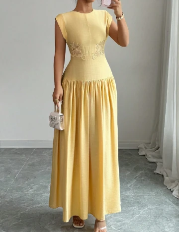 Rochie lunga SHEIN, galben