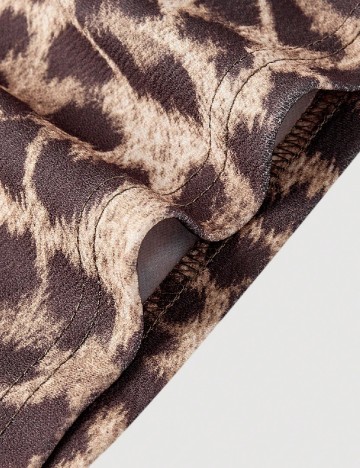 Top SHEIN, animal print