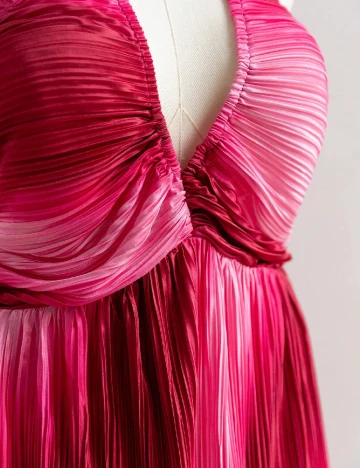 Rochie scurta SHEIN CURVE, roz