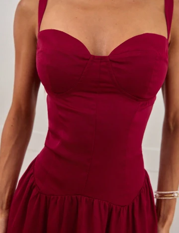 Rochie lunga SHEIN, rosu