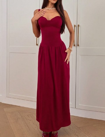 Rochie lunga SHEIN, rosu