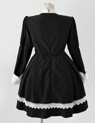 Rochie scurta SHEIN CURVE, negru