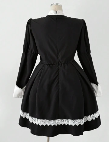 Rochie scurta SHEIN CURVE, negru