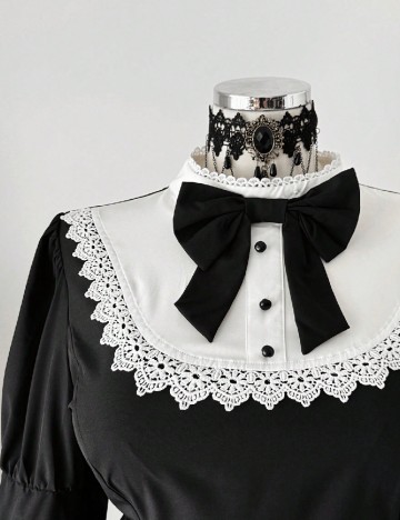 Rochie scurta SHEIN CURVE, negru