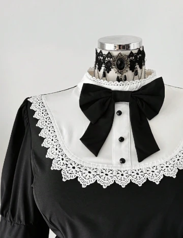 Rochie scurta SHEIN CURVE, negru