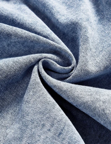 Pantaloni scurti SHEIN CURVE, albastru