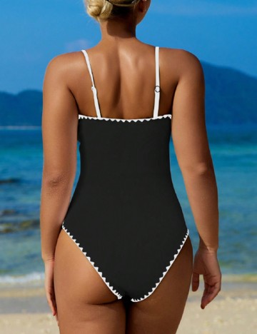 Costum de baie SHEIN, negru