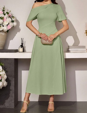 
						Rochie medie SHEIN, verde