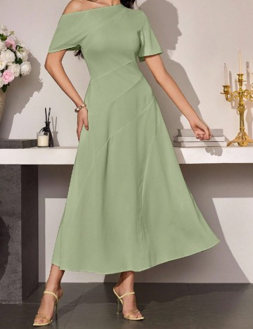 Rochie medie SHEIN, verde