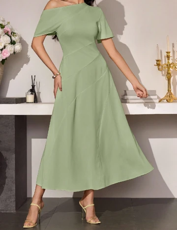 Rochie medie SHEIN, verde