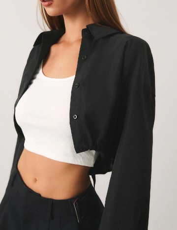 Camasa SHEIN, negru