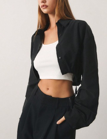 Camasa SHEIN, negru