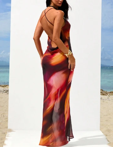 Rochie lunga SHEIN, mix culori