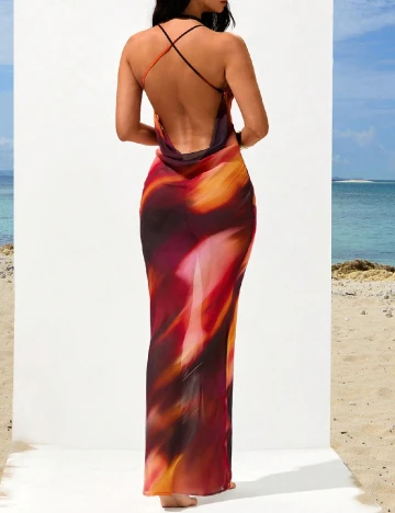 Rochie lunga SHEIN, mix culori