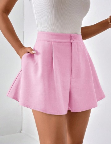 
						Pantaloni scurti SHEIN, roz