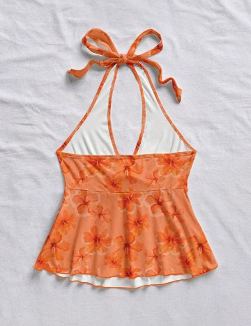 Top SHEIN, portocaliu