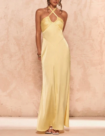 Rochie lunga SHEIN, galben