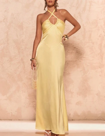 Rochie lunga SHEIN, galben