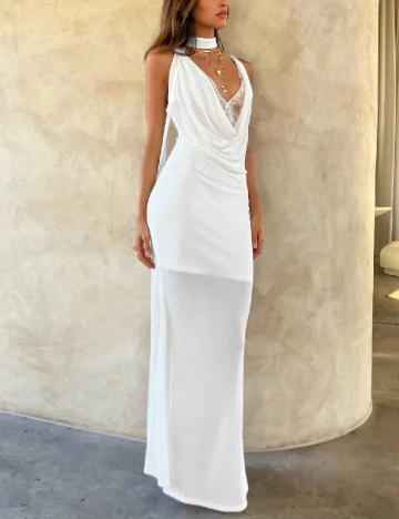 Rochie lunga SHEIN, alb