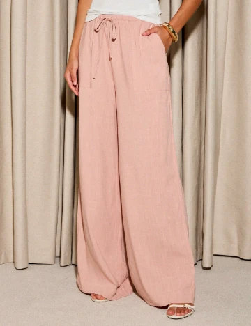 Pantaloni AiiRZ, roz