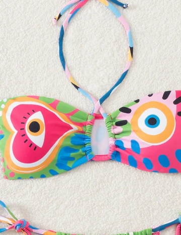 Costum de baie Musera, mix culori