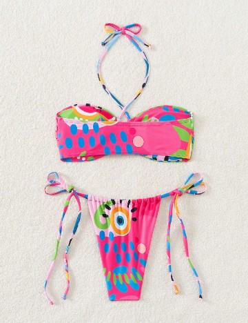 Costum de baie Musera, mix culori