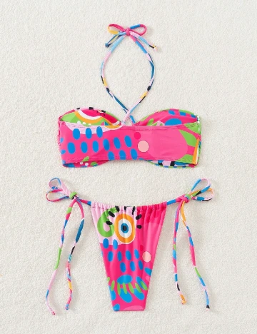 Costum de baie Musera, mix culori