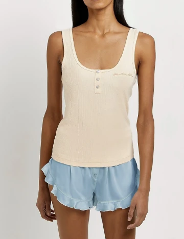 Pantaloni de pijama River Island, bleu