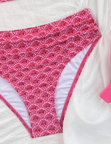 Costum de baie SHEIN, roz