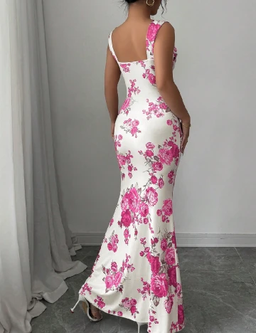 Rochie lunga SHEIN, floral print