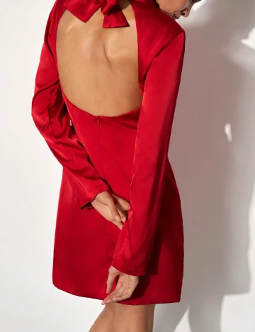 Rochie scurta SHEIN, rosu