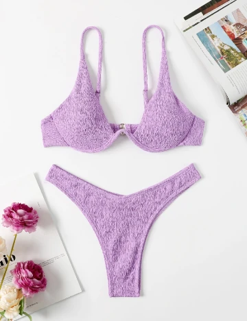 Costum de baie SHEIN, mov