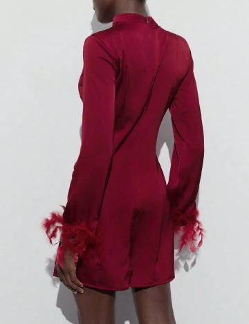 Rochie scurta SHEIN, visiniu