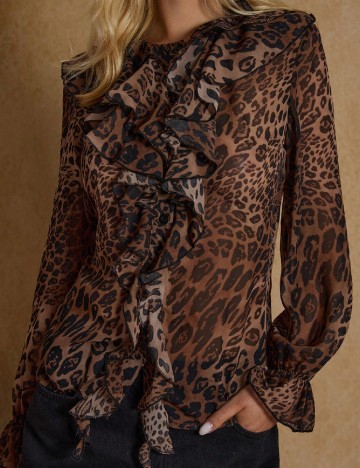 Camasa SHEIN, animal print