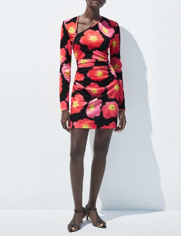 Rochie scurta SHEIN, floral