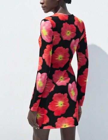 Rochie scurta SHEIN, floral