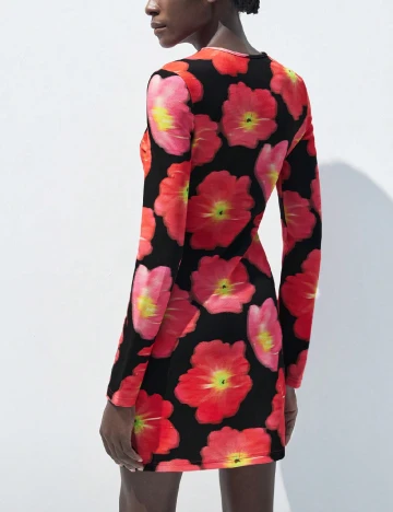 Rochie scurta SHEIN, floral