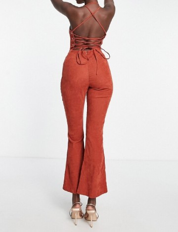 Salopeta ASOS, caramiziu