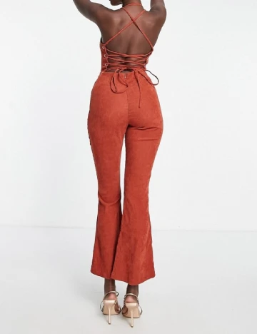 Salopeta ASOS, caramiziu