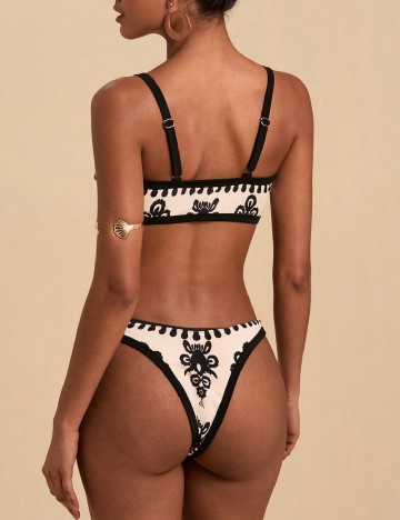 Costum de baie SHEIN, bej